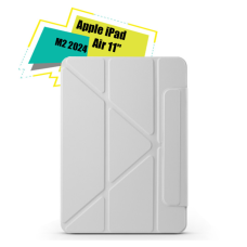 Чохол до планшета BeCover Ultra Slim Origami Magnetic Apple iPad Air 11" M2 2024 Gray (712958)