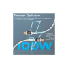 Дата кабель USB-C to USB-C lucidline-cc200.white Promate (lucidline-cc200.white)