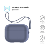 Чохол для навушників Armorstandart Silicone Case with straps для Apple Airpods Pro 2 Dark Purple (ARM68611)