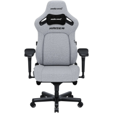 Кресло игровое Anda Seat Kaiser 4 Fabric Size XL Grey (AD12YDDC-XLL-20-G-CF)