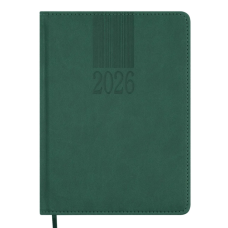 Тижневик Buromax датований 2026 CODE, А5 зелений (BM.2142-04)