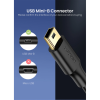 Дата кабель USB 2.0 AM to Mini 5P 2.0m US132 black Ugreen (30472)
