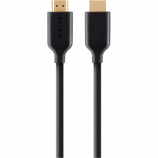 Кабель мультимедійний HDMI to HDMI 1.0m 4K/Ultra HD Belkin (F3Y021BT1M)