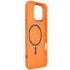 Чохол до мобільного телефона Armorstandart LikeCarbon2 MagCase Apple iPhone 16 Pro Max Kevlar Orange (ARM88595)