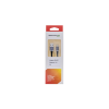 Дата кабель USB 2.0 AM to Micro 5P 1.0m 3A silver black Grand-X (FM07SB)