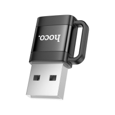Перехідник UA31D USB M to USB-C F USB2.0 Black HOCO (6942007628143)