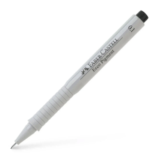 Лайнер Faber-Castell ручка капілярна для графічних робіт Ecco Pigment, діаметр 0,1 мм, колір чорний (6043)