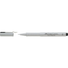 Лайнер Faber-Castell ручка капілярна для графічних робіт Ecco Pigment, діаметр 0,1 мм, колір чорний (6043)