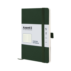 Блокнот Axent Partner Soft Skin 125x195 мм 96 листов в клетку Зеленый (8616-23-A)