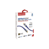 Дата кабель USB-C to USB-C transline-cc200.navy Promate (transline-cc200.navy)