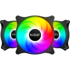 Кулер до корпусу PcСooler FX 120 ARGB BK 3in1