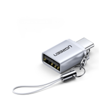 Перехідник OTG USB 3.0 AF to USB-C gray Ugreen (50283)
