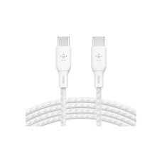 Дата кабель USB-C to USB-C 3.0m 100W white Belkin (CAB014BT3MWH)