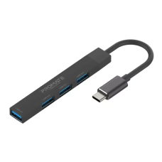 Концентратор Promate USB Hub 4 ports litehub-4.black (litehub-4.black)