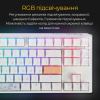 Клавиатура Ducky One 3 TKL Cherry MX Blue RGB UA USB White (DKON2187ST-CUAPXPWWWSC1)