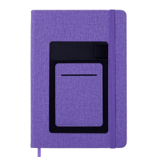 Книга записна Buromax COMFORT А5 96 аркушів крапка, фіолетовий (BM.295309-07)