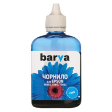 Чернила Barva EPSON T0812 CYAN 90г (E081-325)