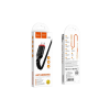 Дата кабель USB 2.0 AM to Micro 5P 1.0m 2.4A nylon X59 black HOCO (6931474744890)