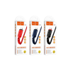 Дата кабель USB 2.0 AM to Micro 5P 1.0m 2.4A nylon X59 black HOCO (6931474744890)