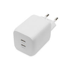 Зарядний пристрій Digitus 2xUSB-C PD65W GaN (DA-10063)