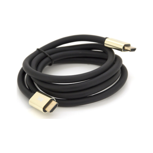 Кабель мультимедийный HDMI M to HDMI M 5.0m V2.1 8K black Merlion (YT-HDMI(M)/(M)8KV2.1-5.0m)