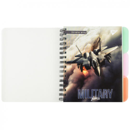 Блокнот Yes А5 Military 144 аркуша пластикова обкладинка (681953)