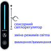 Настольная лампа Delux TF-510_8 Вт LED 3000K-4000K-6000K (90018128)