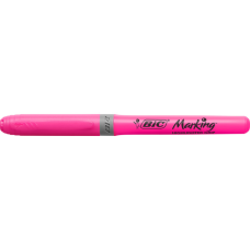 Маркер Bic текстовиділювач Grip, рожевий (bc811934)