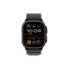 Смарт-годинник Apple Watch Ultra 2 2024 GPS + Cellular 49mm Black Titanium Case with Dark Green Alpine Loop - Medium (MX4R3UL/A)