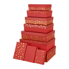 Подарункова коробка Buromax 10 шт 1в1 тиснення фольгою (BM.2333716)