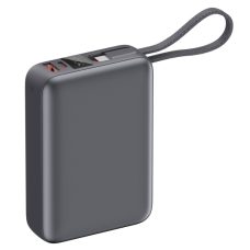 Батарея универсальная Vinga 20000 mAh 45W Display Cable (VPBB2045C)