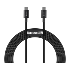 Дата кабель USB-C to USB-C 2.0m 100W black Baseus (CATYS-C01)