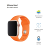 Ремешок для смарт-часов Armorstandart Sport Band (3 Straps) для Apple Watch 49/46/45/44/42 (Series 1-3) Orange (ARM49071)