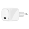 Зарядное устройство Belkin USB-C PD30W PPS white (WCA008KQWH)
