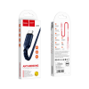 Дата кабель USB 2.0 AM to USB-C 1.0m 3A nylon X59 blue HOCO (6931474744944)