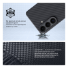 Чохол до мобільного телефона Armorstandart BlackIcon Aramid Twill MagCase Samsung S26 Plus Black (ARM90146)
