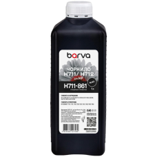 Чорнило Barva HP 711/712 1L BK, pigment (H711-861)