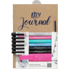 Лайнер Faber-Castell набір капілярних ручок Starter set Bullet Journaling 9 предметів + скетчбук в точку (29104)