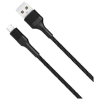 Дата кабель USB 2.0 AM to Micro 5P 1.0m 2.1A black XO (NB51-M-1-BK)