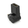Перехідник microHDMI M to HDMI F 360° Voltronic (YT-A-microHDMI(M)/(F)360°)