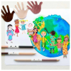 Олівці кольорові Faber-Castell Children of the World 12 кольорів + 3 шт (511514) (32331)
