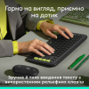 Клавіатура Logitech POP Icon Keys Bluetooth UA Graphite (920-013157)