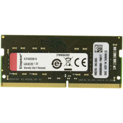 Модуль памяти для ноутбука SoDIMM DDR4 16GB 3200 MHz Kingston (KCP432SS8/16)