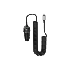 Зарядний пристрій Promate powerdrive-33pdc + cable USB-C black (powerdrive-33pdc.black)