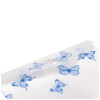 Папка - конверт Buromax А4 на кнопці, BUTTERFLY ARABESKI, напівпрозора, біла перламутрова (BM.3943-31)