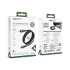 Дата кабель USB-C to USB-C 1.2m 60W 3A nylon black Acefast (6974316280217)