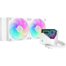 Система жидкостного охлаждения Deepcool LT240 ARGB White (R-LT240-WHAMNC-G-1)