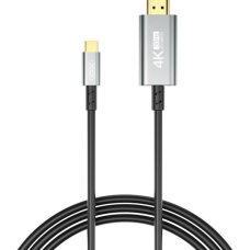 Кабель мультимедийный USB-C to HDMI M 1.8m XO (GB019-CHDMI.tranish)
