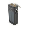 Батарея універсальна Linkage 30000mAh, Solar, 22.5W, cables Туре-С+Lighting, Black (LKP-46)