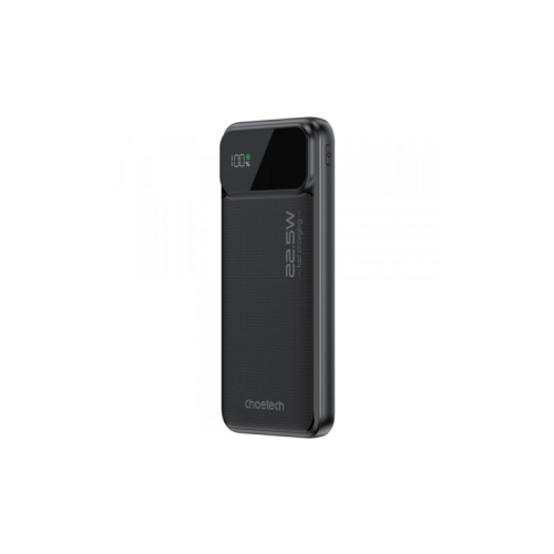 Батарея універсальна Choetech 10000mAh 22.5W, PD, QC/3.0, USB-A, USB-C, Black (B728-CCBK)